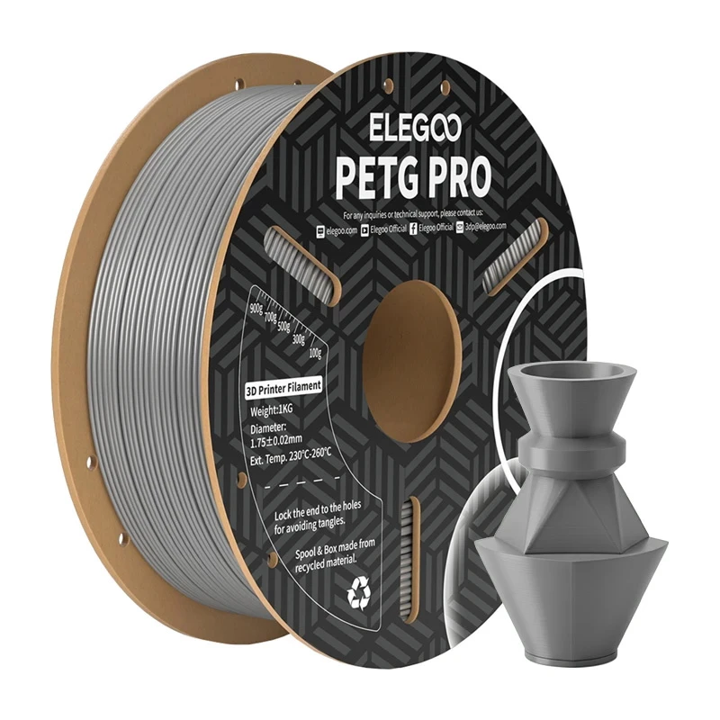 ELEGOO Filamento PETG Pro (gris)