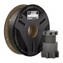 ELEGOO PETG-CF Filamento (gris) 1,75 mm 500 g PETG reforzado con fibra de carbono para impresoras 3D FDM