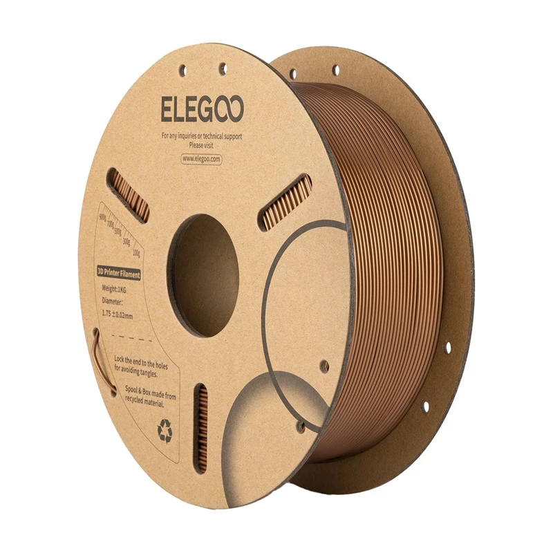 ELEGOO filamento PLA Bronze 1,75mm 1kg
