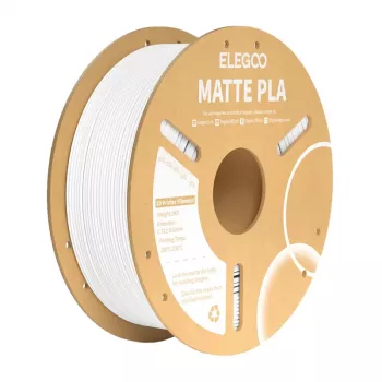 Filamento ELEGOO PLA Matte blanco 1,75 mm 1 kg