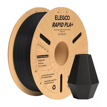 ELEGOO Rapid PLA+ filamento (negro)