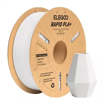 ELEGOO Rapid PLA+ Filamento (Blanco) 1,75 mm 1 kg