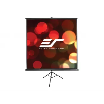 Elite Screens Tripod Series T120UWV1 120 pulgadas 4:3 Pantalla de proyección portátil Negra