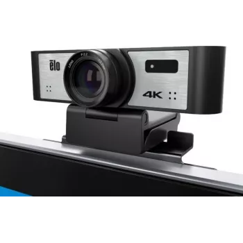Elo Kit de cámara de conferencia 4K con USB-C, mando a distancia, cable de 1,8 m, compatible con pantallas táctiles de la serie Elo 03 (E988153)