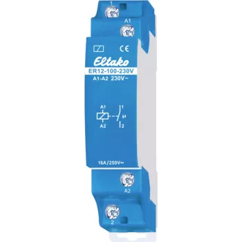 Eltako relé de conmutación electrónico ER12-100-230V 16A 1NO 230V AC carril DIN 22100000