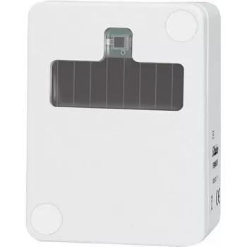 Sensor de luminosidad inalámbrico Eltako FHD60sB, 0-50 lux, alimentación solar, blanco 30000462