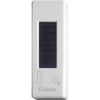 Eltako FTFSB-wg Sensor inalámbrico de temperatura y humedad, EnOcean, Blanco puro brillante 30000563