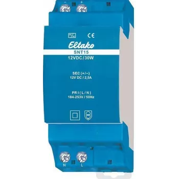Eltako SNT15-12VDC/30W fuente de alimentación para carril DIN 12V DC 2,5A 30W 20000167