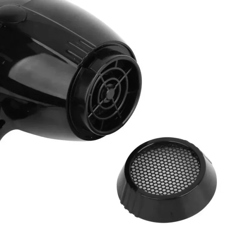 Emerio HD-122192 Secador de pelo, 2200 W, negro, liso, anilla para colgar, 1 ud.