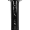 Emerio HD-122192 Secador de pelo, 2200 W, negro, liso, anilla para colgar, 1 ud.
