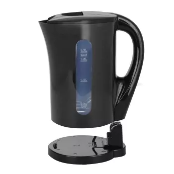 Emerio WK-123483 Hervidor de agua 1,7 L Negro 2200 W Inalámbrico con indicador de nivel de agua