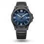 EMILE CHOURIET reloj automático de buceo de hombre 41mm acero inoxidable esfera negra