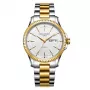 EMILE CHOURIET reloj automático hombre 091155G656280 40mm acero inoxidable esfera gris antracita piel negra