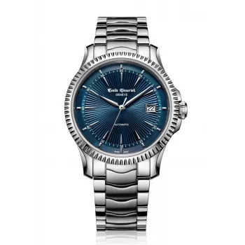 Reloj automático de hombre EMILE CHOURIET 40mm acero inoxidable esfera negra