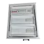 EMITER EM-854N Caja combinadora solar fotovoltaica DCAC hermética IP66 con protección contra sobretensión DC y AC, 5 entradas de string, 5 MPPT, 100A 3 fases