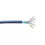 EMITER Emitter cable Net FTP (F/UTP) Cat.6 450MHz, conductor 4x2x23AWG, LSZH-FR 500m