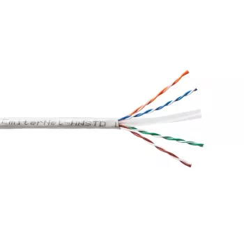 EMITER Emitter Net UTP (U/UTP) Cat.6 cable 450MHz, rígido, estándar, PVC, gris