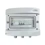 EMITER Cuadro de distribución hermético AC IP65 con protector contra sobretensiones Noark Type 2, 10A trifásico, diferencial Type A 40A/300mA