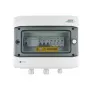 EMITER Cuadro eléctrico conectado AC Caja de distribución hermética IP65 con protector contra sobretensiones Noark Tipo 2, 40A trifásico, diferencial Tipo A 40A/300mA