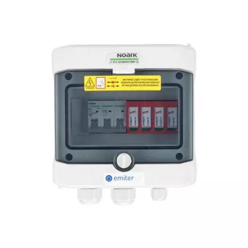 EMITER Cuadro eléctrico adosable AC Hermetic IP65 EMITTER con limitador de sobretensión AC Dehn Tipo 2, 10A 3-F
