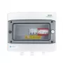 EMITER Cuadro eléctrico conectado AC hermético IP65 EMITTER con protector contra sobretensiones AC Dehn Tipo 2, 50A trifásico, diferencial Tipo A 63A/300mA