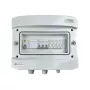 EMITER Pararrayos de sobretensión AC hermetic IP65 acoplado a aparamenta Noark Tipo 2, 50A trifásico, RCD Tipo A 63A/300mA