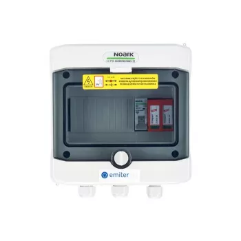EMITER dispositivo de conmutación AC conectado hermético IP65 protección contra sobretensiones Tipo 2, 16A monofásico
