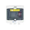 EMITER Cuadro conectado AC hermético IP65 con descargador de sobretensiones Dehn Tipo 2, 20A 1 fase
