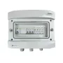 Cuadro eléctrico AC EMITER hermético IP65 con protector contra sobretensiones AC Noark tipo 2, 40A trifásico, RCD tipo A 63A/300mA