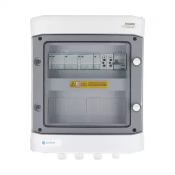 Cuadro eléctrico con ATS hermético IP65 EMITER para inversor Huawei M1
