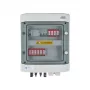 EMITER Cuadro eléctrico DC/AC hermético IP65 EMITTER con protector contra sobretensiones DC Dehn 1000V Tipo 2, 2 x PV-String, 2 x MPPT // og. AC Dehn Tipo 2, 10A 3 fases, RCD Tipo A 40A/300mA