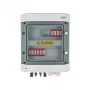 EMITER Cuadro eléctrico conectado DCAC Hermetic IP65 EMITTER con protector contra sobretensiones DC Dehn 1000V Tipo 2, 2 x PV-String, 2 x MPPT // og. AC Dehn Tipo 2, 10A 3-F