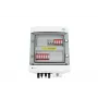 EMITER Switchgear Attached DCAC Hermetic IP65 EMITTER con descargador de sobretensión DC Dehn 1000V Type 2, 2 x PV-String, 2 x MPPT // og. AC Dehn Type 2, 20A 3 fases