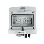 EMITER Cuadro eléctrico conectado DCAC hermético IP65 EMITTER con pararrayos DC Noark 1000V Tipo 1+2, 1 x string PV, 1 x MPPT // y AC Noark Tipo 1+2, 10A 1 fase
