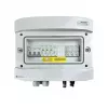 EMITER Switchgear Attached DCAC Hermetic IP65 EMITTER con Noark 1000V Tipo 1+2 protector de sobretensión DC, 1 x PV-String, 1 x MPPT // og. AC Noark Tipo 1+2, 10A 3 fases