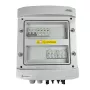 EMITER Cuadro eléctrico conectado DCAC hermético IP65 con pararrayos DC Noark 1000V Tipo 2, 2 x string PV, 2 x MPPT // AC Noark Tipo 2, 10A 3 fases