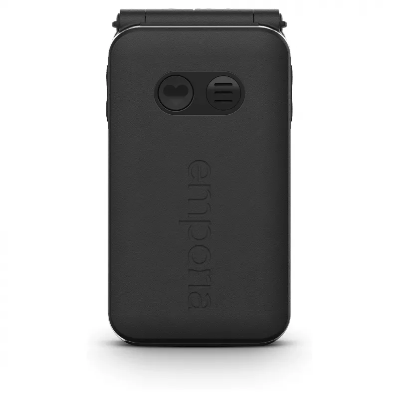 Emporia emporiaJOY V228 Teléfono plegable, 4G LTE, teclas grandes, pantalla TFT de 2,8 pulgadas, negro
