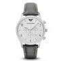 Emporio Armani AR1861 Reloj cronógrafo hombre de acero inoxidable, 43 mm
