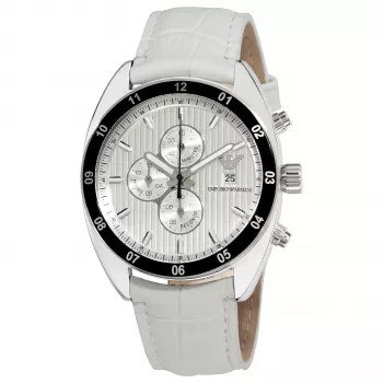 Emporio Armani AR5915 Reloj cronógrafo de acero inoxidable para hombre 42mm