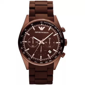 Emporio Armani AR5982 Reloj cronógrafo hombre acero inoxidable 43mm