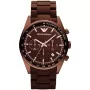 Emporio Armani AR5982 Reloj cronógrafo hombre acero inoxidable 43mm