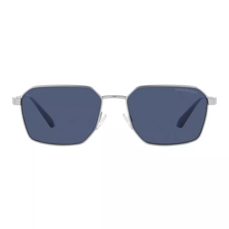 EMPORIO ARMANI EA2140-304580 Gafas de sol hombre negro mate gris rectangulares
