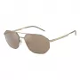 EMPORIO ARMANI EA2147-30025A Gafas de sol negro mate gris rectangulares hombre