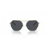 EMPORIO ARMANI EA2148-301387 Gafas de sol hombre, montura negro mate, cristales gris oscuro, 56 mm