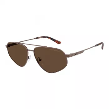 Gafas de sol EMPORIO ARMANI EA2156-300673 hombre, negro mate, lentes gris oscuro, 59 mm