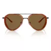 EMPORIO ARMANI EA2163-3001OR gafas de sol hombre - montura negro brillante, lentes gris oscuro, 56 mm