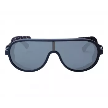 EMPORIO ARMANI EA4166Z58726G Gafas de sol aviador Negro mate Gris espejado