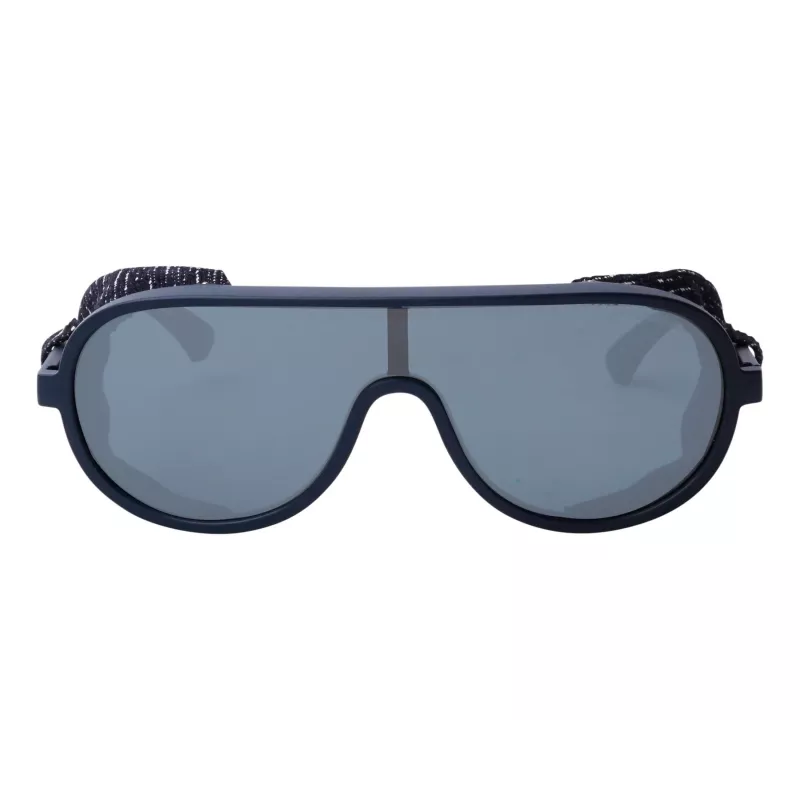 EMPORIO ARMANI EA4166Z58726G Gafas de sol aviador Negro mate Gris espejado