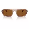 EMPORIO ARMANI EA4240U620373 Gafas de sol para hombre - Montura negro mate, lentes gris oscuro, 53 mm