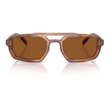 EMPORIO ARMANI EA4240U620373 Gafas de sol para hombre - Montura negro mate, lentes gris oscuro, 53 mm
